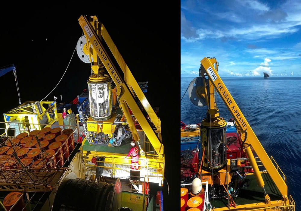 Hoàn thành chiến dịch khảo sát đường ống dẫn khí trên biển của PV GAS