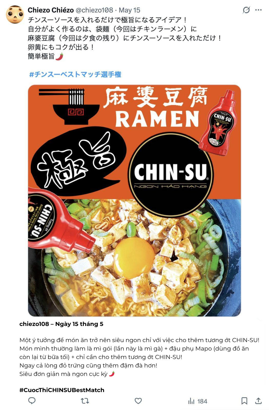 Nhiều nhà hàng tại Nhật Bản ưa chuộng một loại tương ớt đến từ Việt Nam