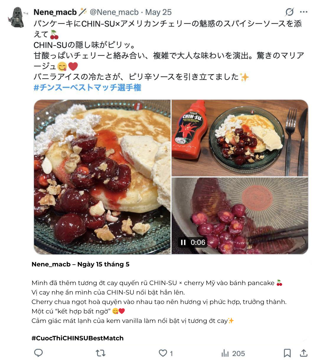 Nhiều nhà hàng tại Nhật Bản ưa chuộng một loại tương ớt đến từ Việt Nam