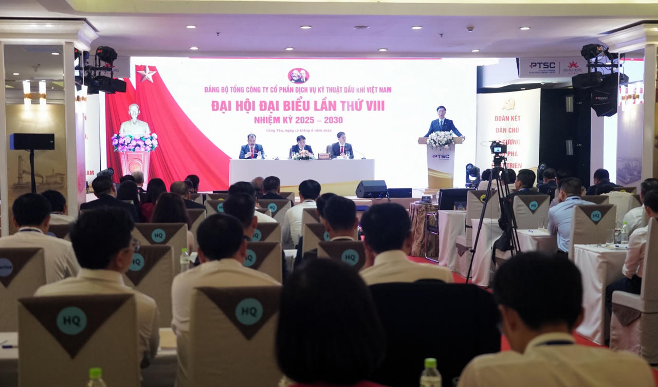 Đảng bộ PTSC khóa VIII: Xây dựng Tổng công ty trở thành thương hiệu toàn cầu