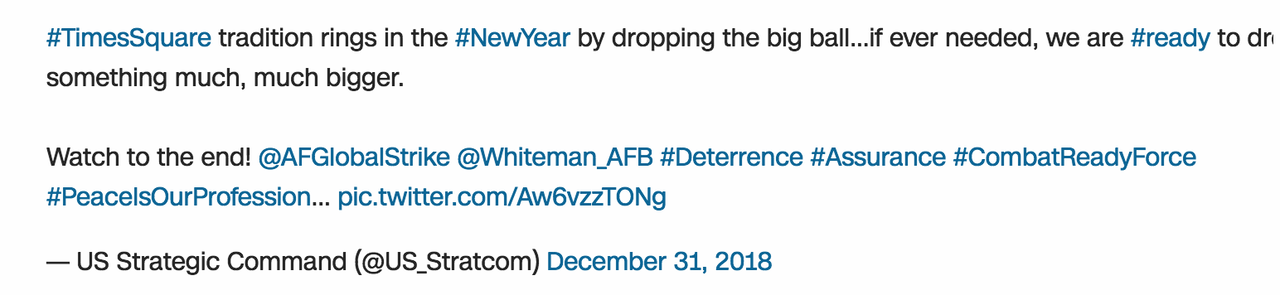  Bộ chỉ huy lực lượng vũ trang Mỹ thừa nhận đã viết một bài "rất tệ" trên Twitter