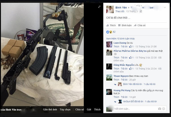 Súng Airsoft ngầm “oanh tạc” thị trường Việt Nam