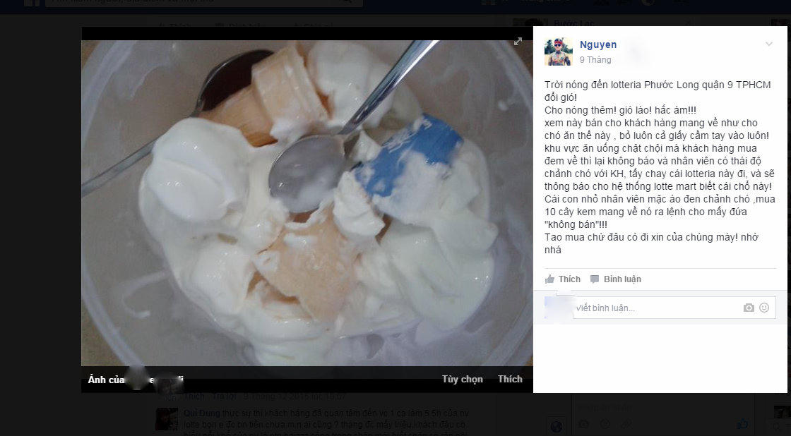 Khách hàng mất niềm tin vào Lotteria sau nhiều vụ ngộ độc