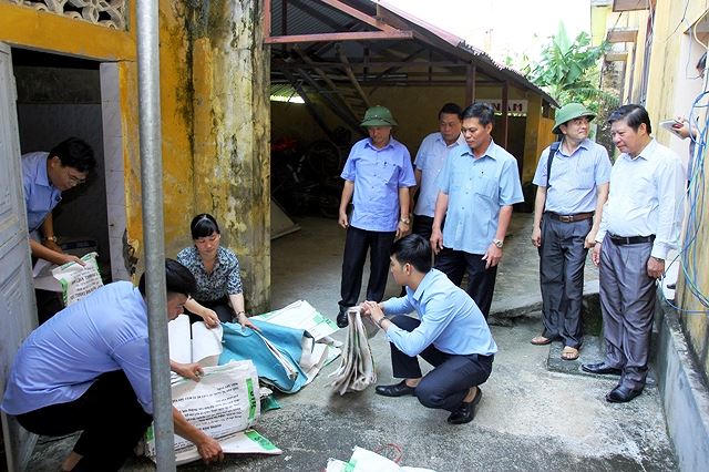 Quảng Ninh - Nam Định cấp tập ứng phó bão số 2