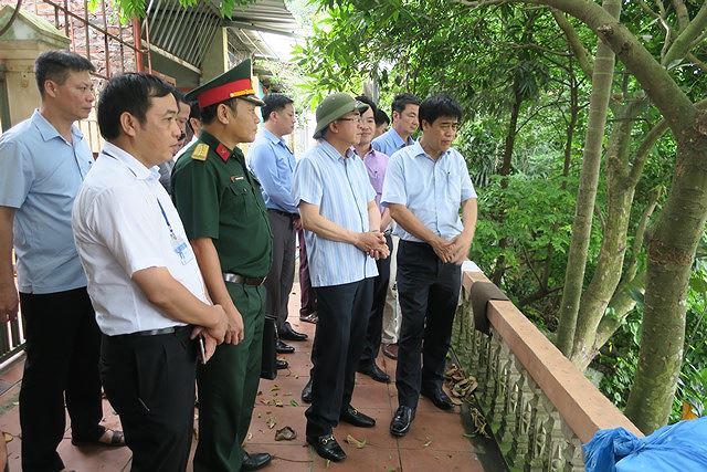 Quảng Ninh - Nam Định cấp tập ứng phó bão số 2