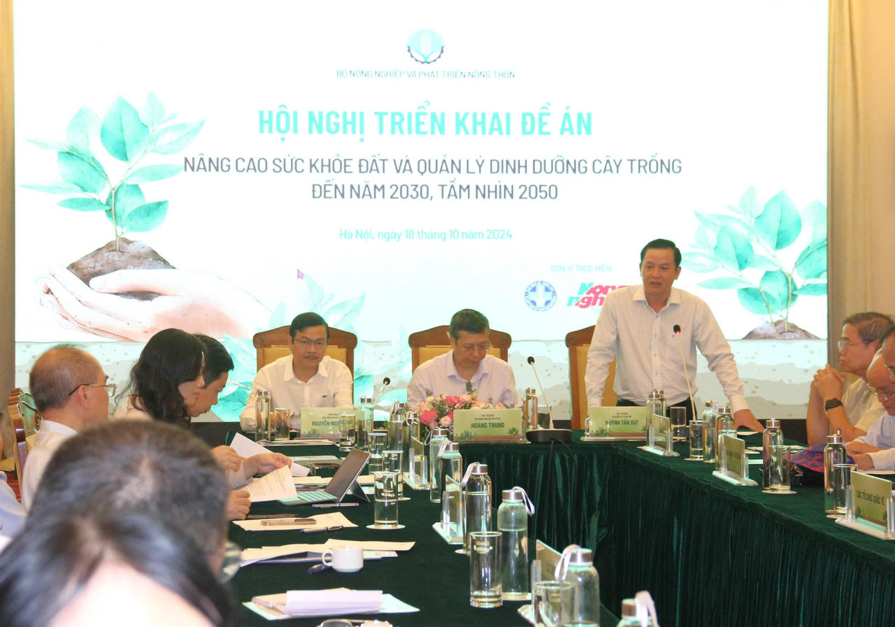 Triển khai Đề án nâng cao sức khỏe đất và quản lý dinh dưỡng cây trồng