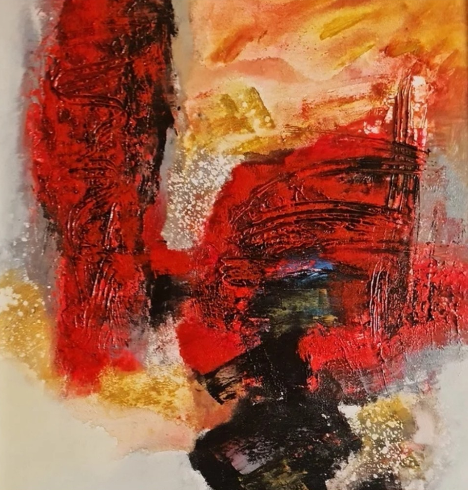 Một họa sĩ Việt Nam đoạt giải cuộc thi tranh trừu tượng quốc tế 2022