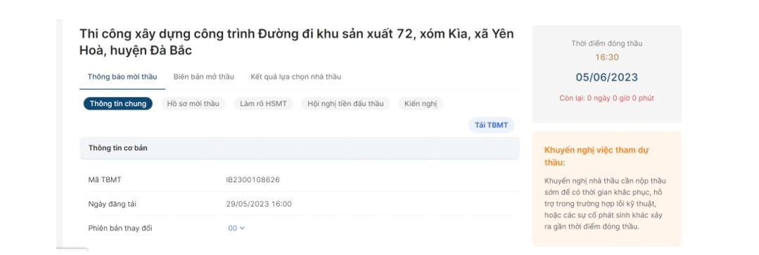 Đà Bắc (Hoà Bình): Hai doanh nghiệp trúng thầu với những số liệu "nhảy múa"