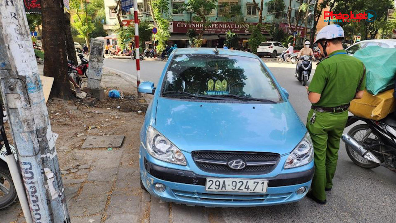 Tăng cường xử lý trật tự đô thị trong khu đô thị Định Công