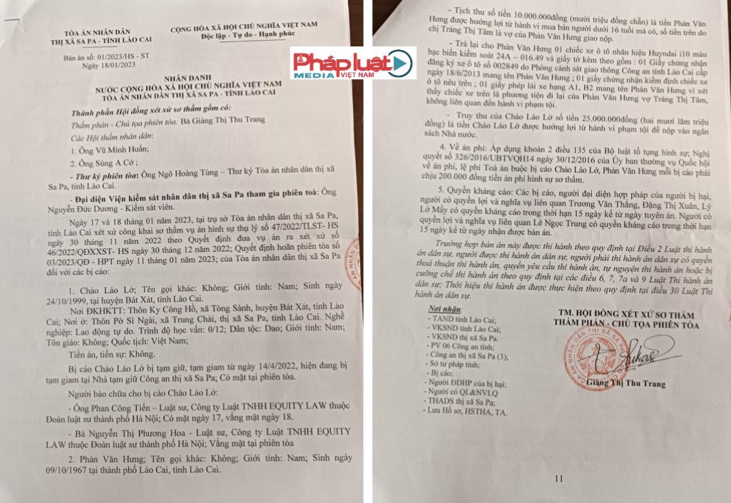 Lào Cai: Bị buộc tội “mua bán người” vì … cho, nhận con nuôi – Nhiều dấu hiệu oan sai