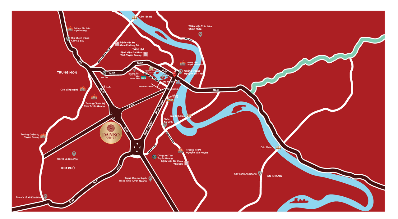 KĐT Danko Center đẩy nhanh thi công hạ tầng giao thông