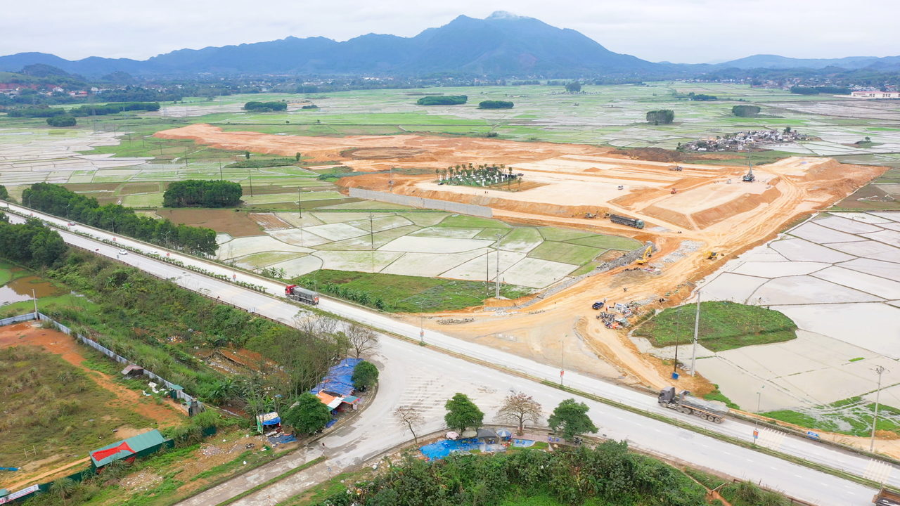 KĐT Danko Center đẩy nhanh thi công hạ tầng giao thông