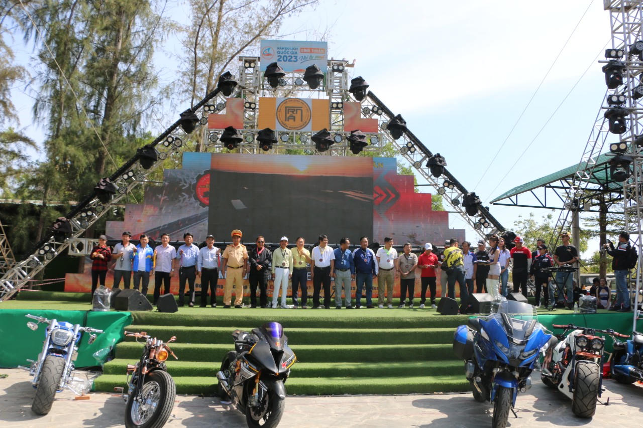 Khai mạc lễ hội Môtô lớn nhất tại Bình Thuận