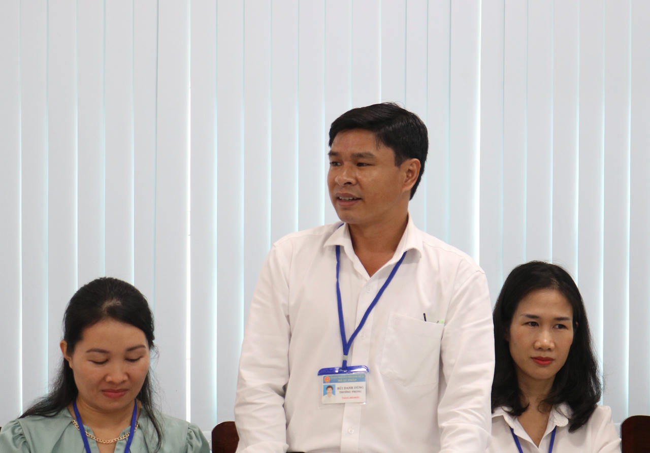 Bộ trưởng Lê Thành Long làm việc với Sở Tư pháp Bình Thuận - Ngọn cờ đầu của ngành tư pháp