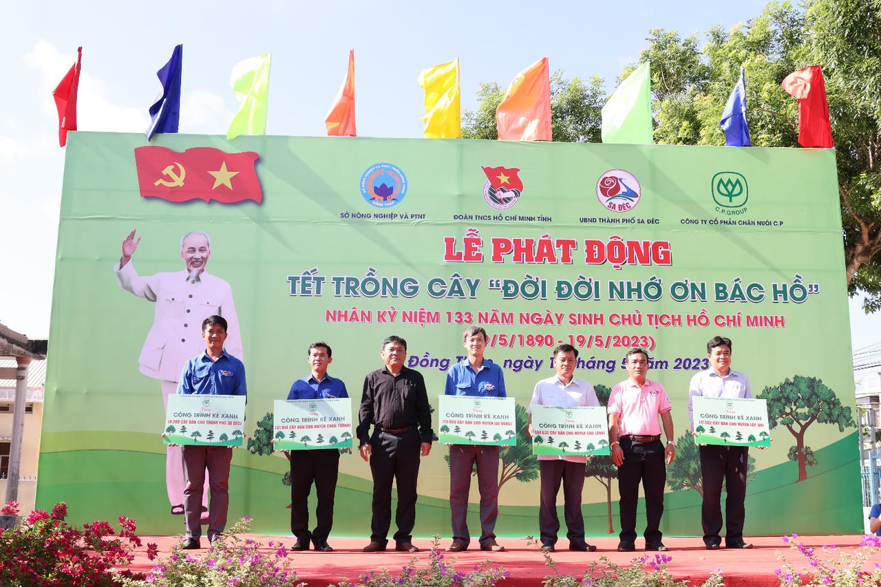 C.P Việt Nam tiếp tục mở rộng dự án 'CPV – Hành trình vì Việt Nam xanh'