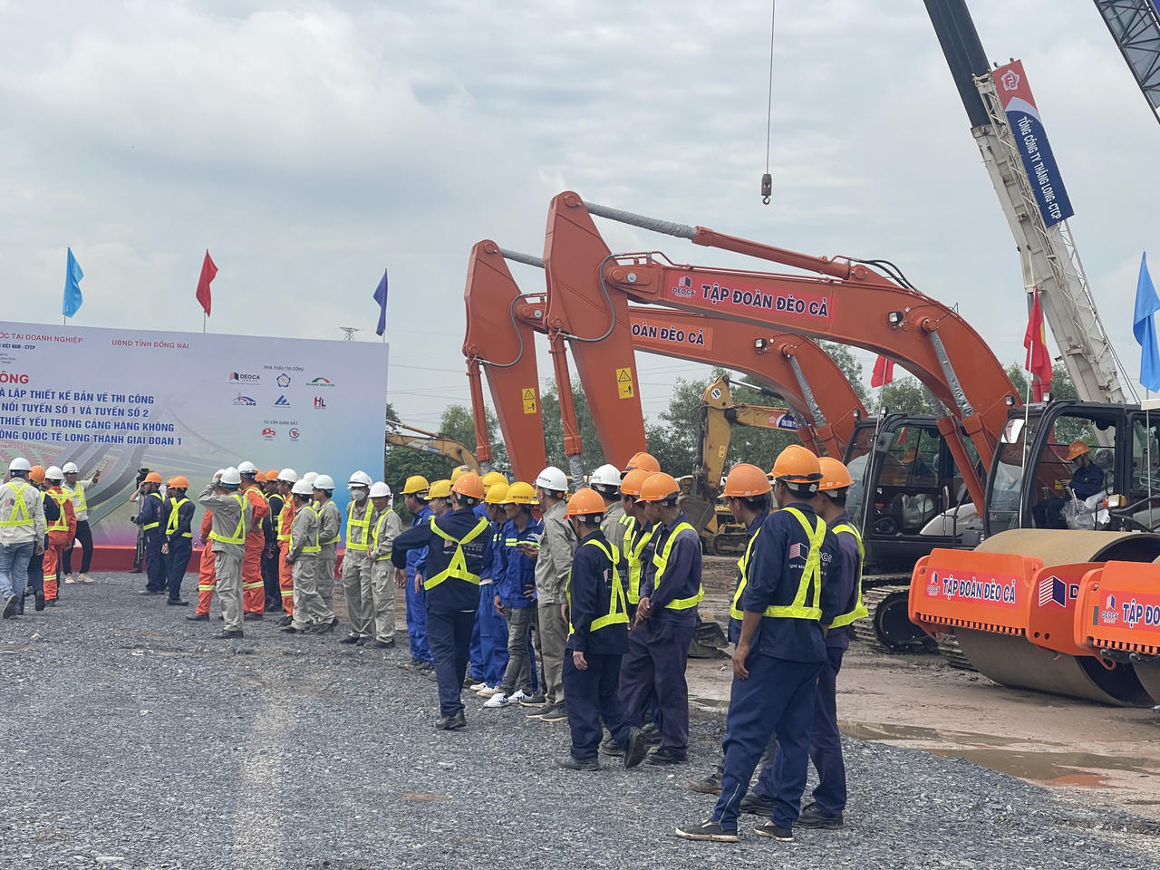 Khởi công 2 tuyến đường kết nối sân bay Long Thành