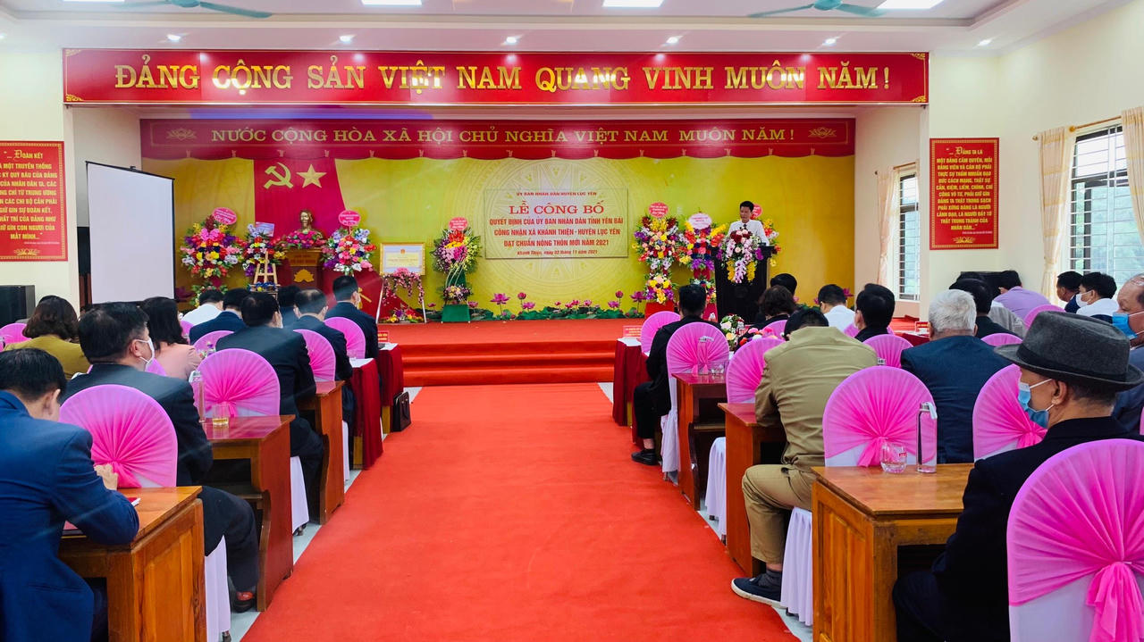 Lục Yên – Yên Bái: Từng bước chuyển mình, “khang trang” ngày đón nhận nông thôn mới tại xã Khánh Thiện