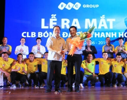 Ra mắt câu lạc bộ bóng đá FLC Thanh Hóa