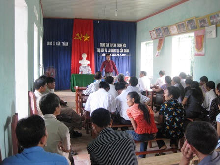 Trung tâm trợ giúp pháp lý Thanh Hóa luôn đi cùng dân