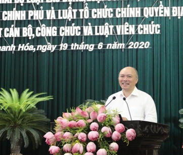 Thanh Hoá: quán triệt, triển khai một số văn bản pháp luật
