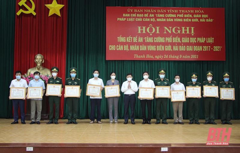 Thanh Hoá: Tăng cường phổ biến pháp luật cho cán bộ, người dân biên giới, hải đảo
