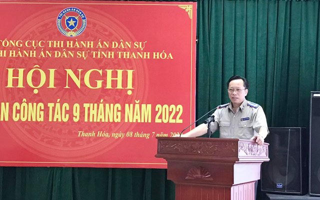 Bước phát triển vượt bậc của Cục Thi hành án dân sự tỉnh Thanh Hóa