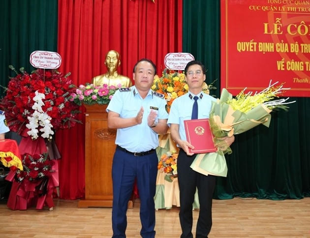 Thanh Hóa có tân Cục trưởng cục Quản lý thị trường