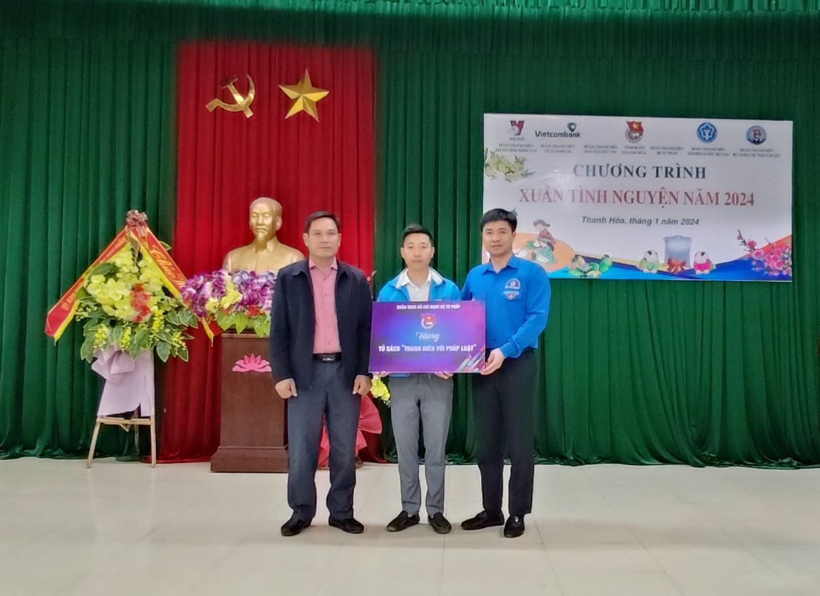 Đoàn Thanh niên Bộ Tư pháp phối hợp thực hiện Chương trình “Xuân tình nguyện” năm 2024