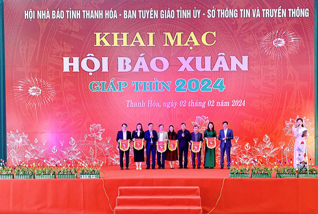 Thanh Hóa: Khai mạc Hội báo Xuân Giáp Thìn 2024