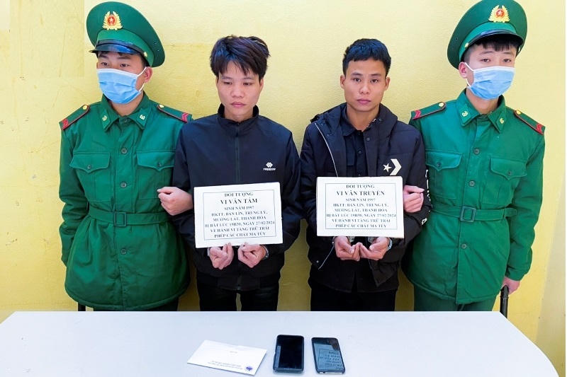 BĐBP Thanh Hóa liên tiếp bắt giữ các đối tượng tàng trữ trái phép ma túy