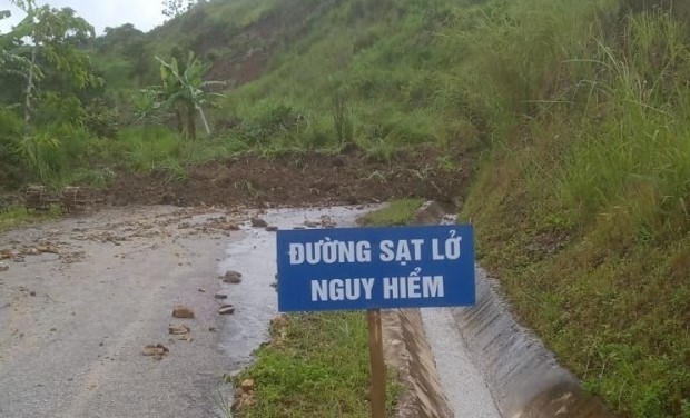 Sạt lở nhiều công trình tại miền núi Thanh Hóa do mưa lũ