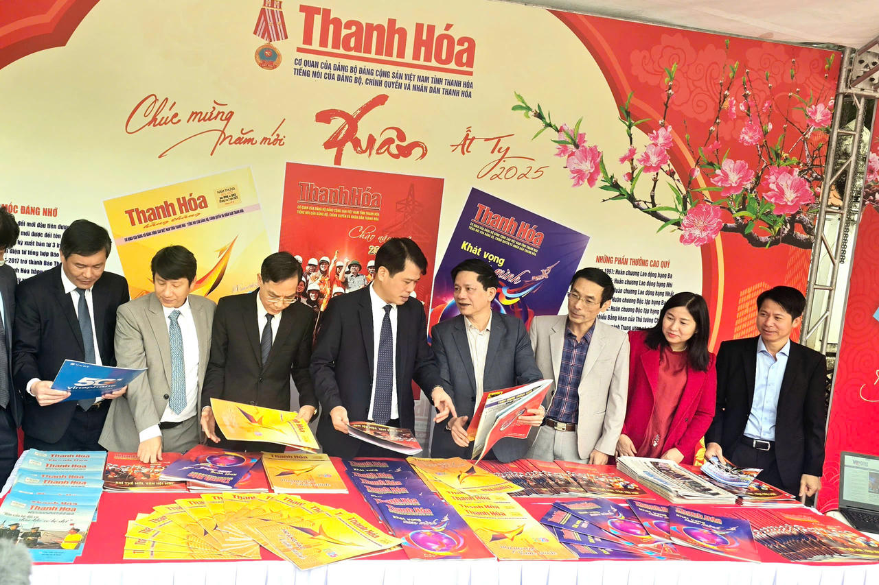 Khai mạc Hội Báo Xuân Ất Tỵ 2025 tại Thanh Hóa