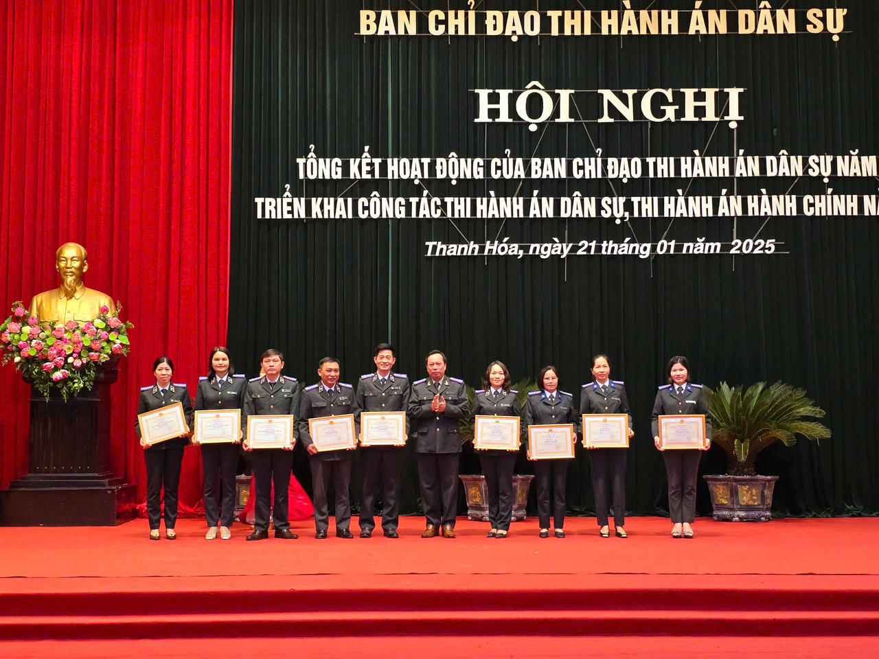 Ban Chỉ đạo Thi hành án dân sự tỉnh Thanh Hóa triển khai nhiệm vụ năm 2025
