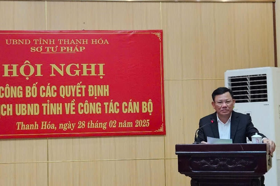 Giám đốc Sở Tư pháp Thanh Hóa chủ động xin nghỉ hưu trước tuổi