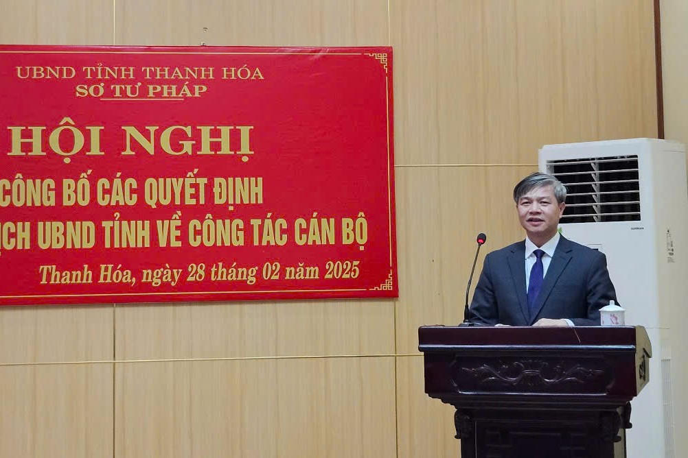 Giám đốc Sở Tư pháp Thanh Hóa chủ động xin nghỉ hưu trước tuổi