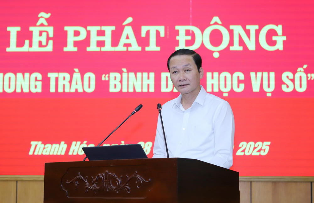 Thanh Hóa phát động phong trào “Bình dân học vụ số”