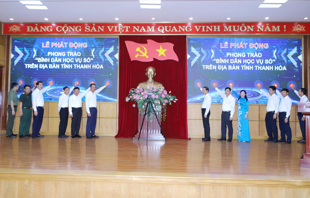 Thanh Hóa phát động phong trào “Bình dân học vụ số”