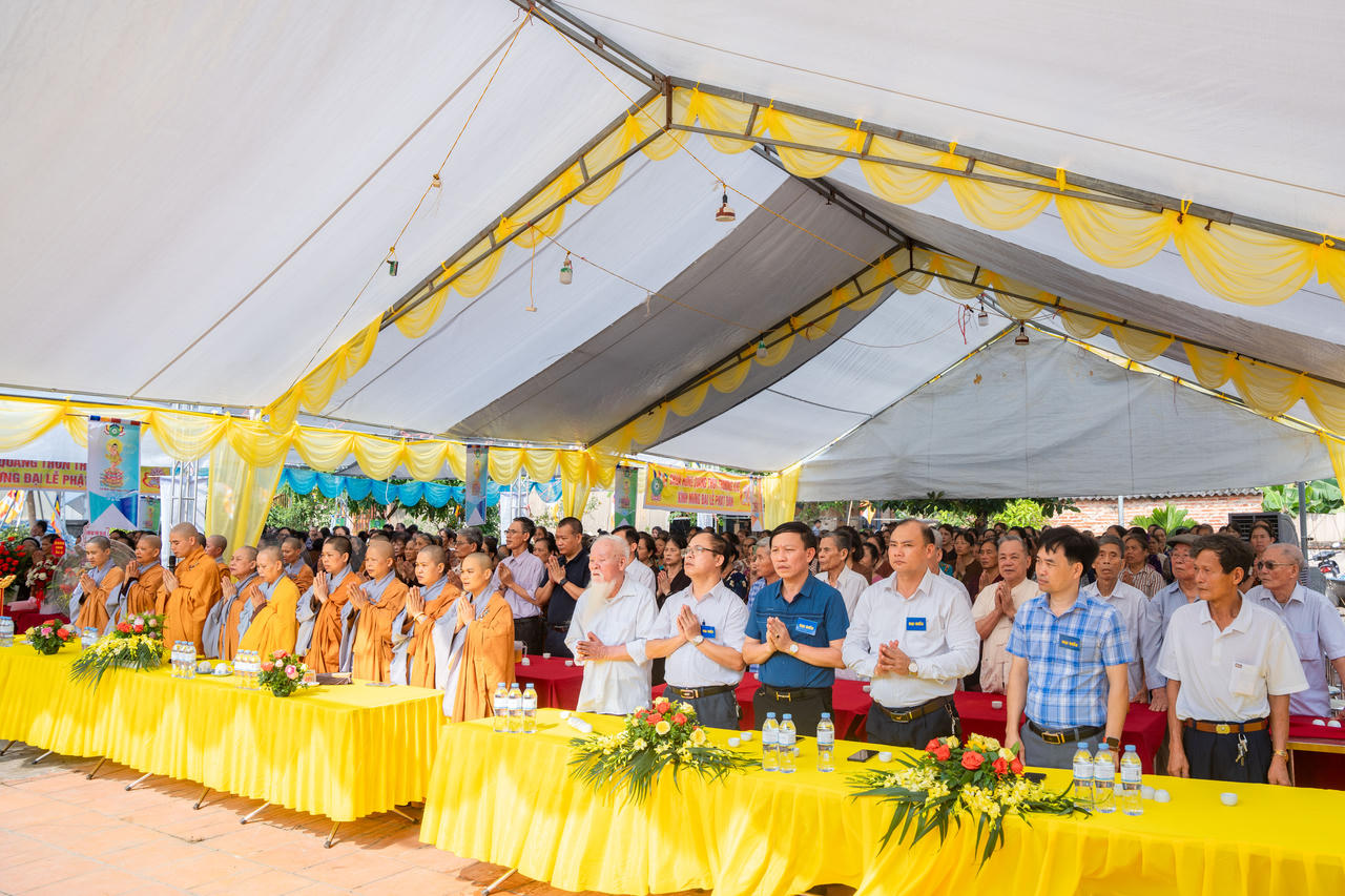 Chùa Hưng Quang (Hà Nội) Tổ chức Đại lễ Phật đản và khánh thành nhà thờ Tổ