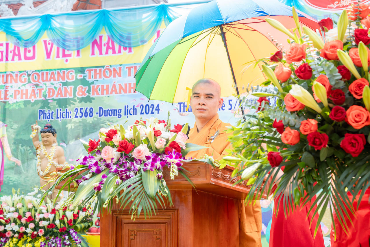 Chùa Hưng Quang (Hà Nội) Tổ chức Đại lễ Phật đản và khánh thành nhà thờ Tổ