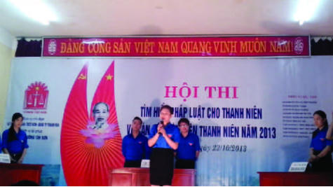 Sôi nổi thi tìm hiểu pháp luật