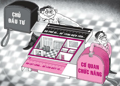 Người mua thiệt vì người bán "lập lờ" diện tích chung cư