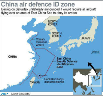 Nhật, Hàn tiếp tục phản đối “vùng phòng không” mới của Trung Quốc