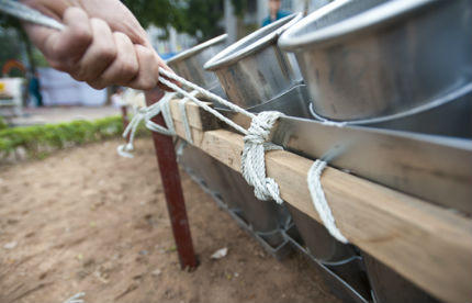 Cận cảnh trận địa pháo hoa lớn nhất thủ đô đêm Giao thừa