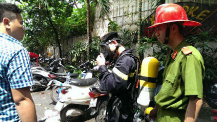 Hà Nội: Cháy lớn tại quán karaoke, 5 người tử vong