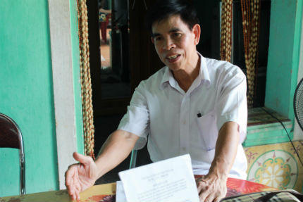 “Lật ghế” Trưởng khu dân cư bằng phiếu khống?