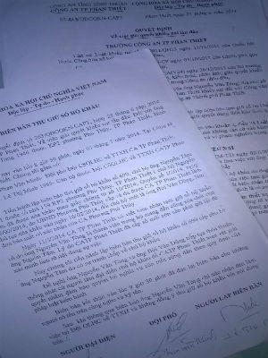 TP.Phan Thiết: Công an làm sai nhưng sửa không hết