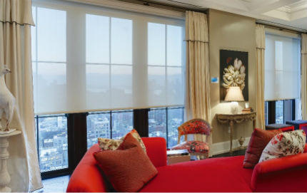 Động cơ rèm – ứng dụng đột phá trong hoàn thiện nội thất