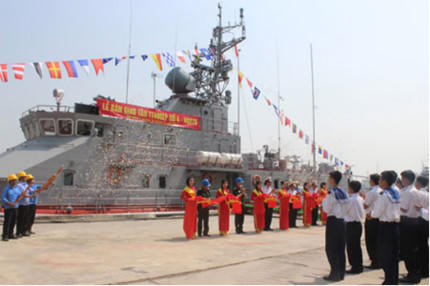 Hải quân Việt Nam nhận thêm tàu chiến hiện đại 