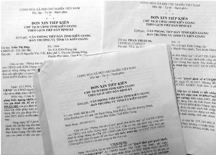 Phú Quốc: Chính quyền “đá bóng” khiếu nại của dân