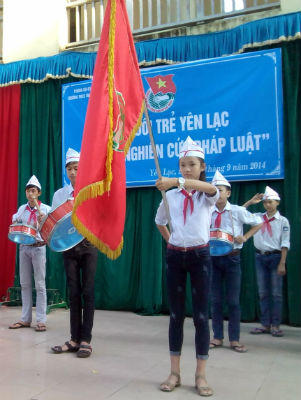 Hướng tới Ngày pháp luật: Sinh động triển khai tới học sinh, sinh viên